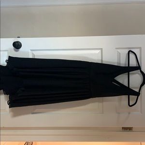 Black halo dress